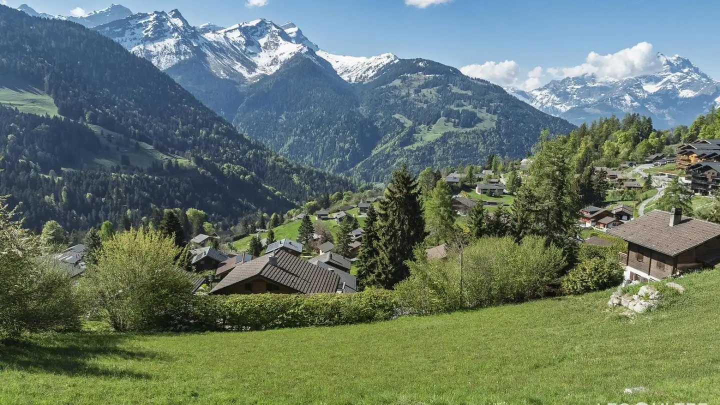 Constructible plot for sale - 1882 Gryon