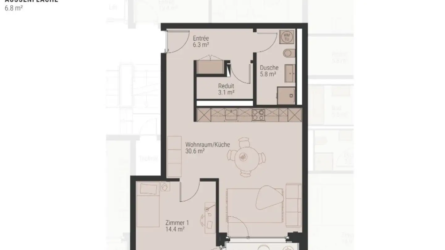 Appartement à louer - 8307 Effretikon - Photo 2