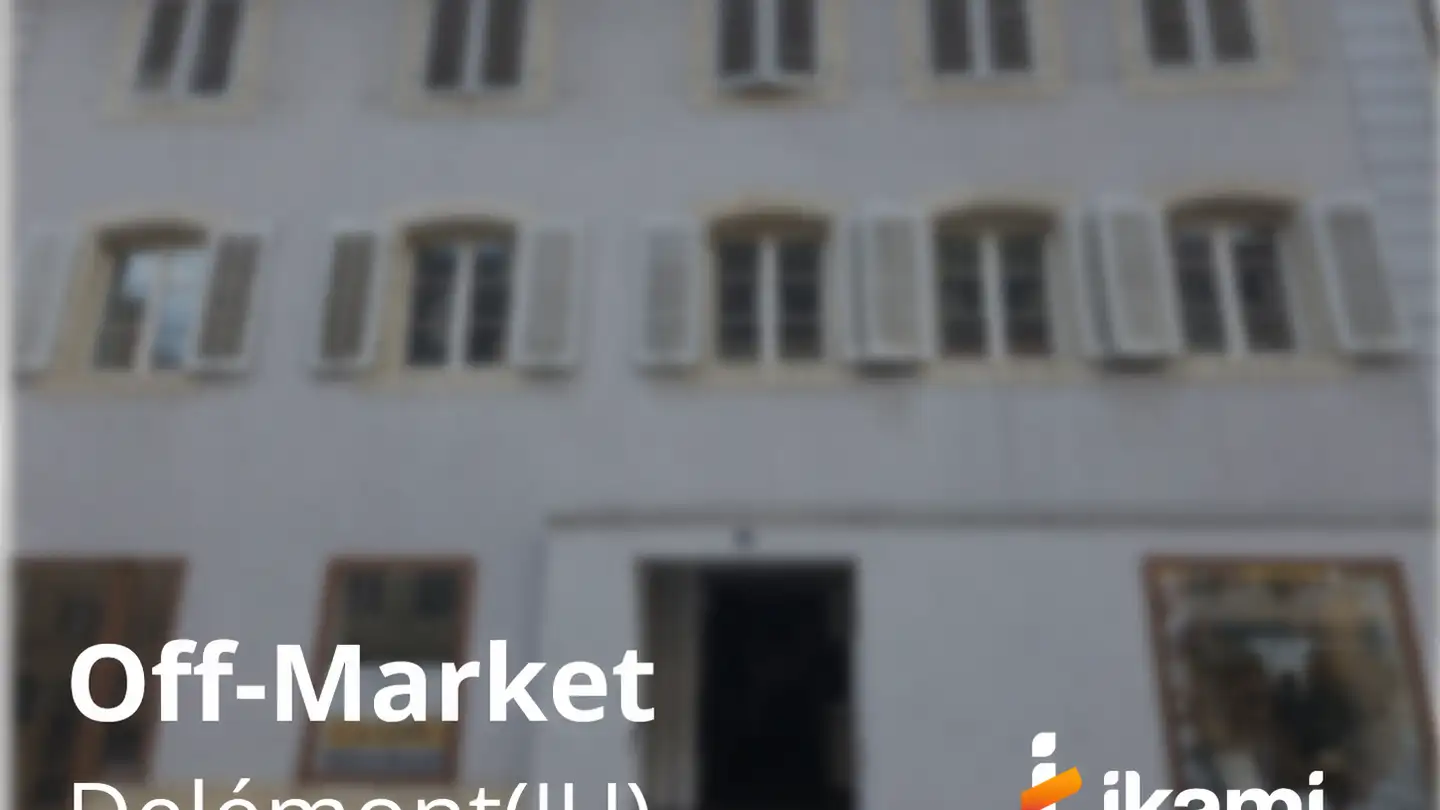 Mixed-use building for sale - 2800 Delémont