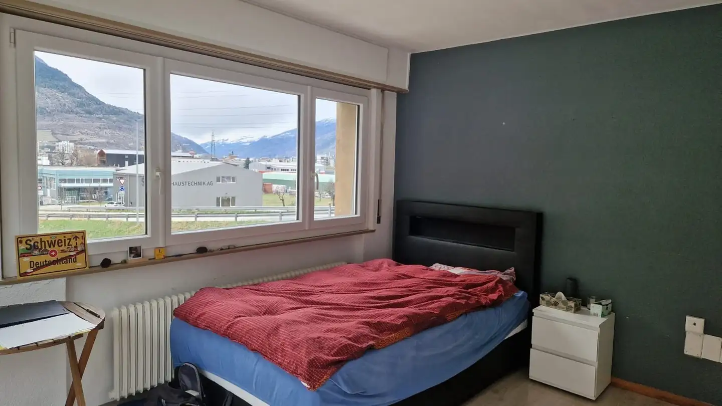 Chambre à louer - Walligrundstrasse 25, 3930 Eyholz - Photo 2