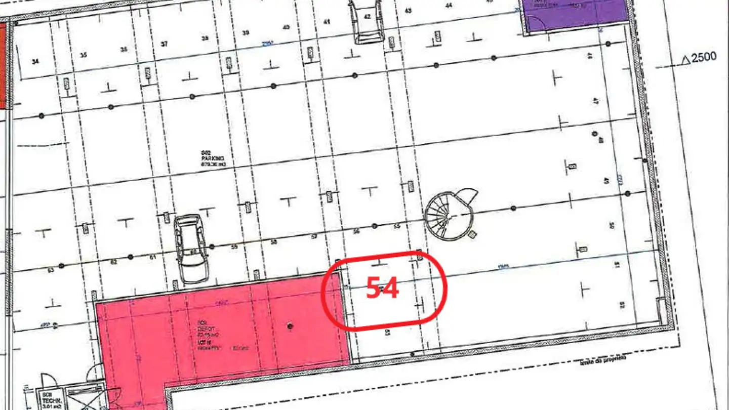 Parcheggio coperto in affitto - Avenue Beauregard 10, 1700 Fribourg - Foto 4