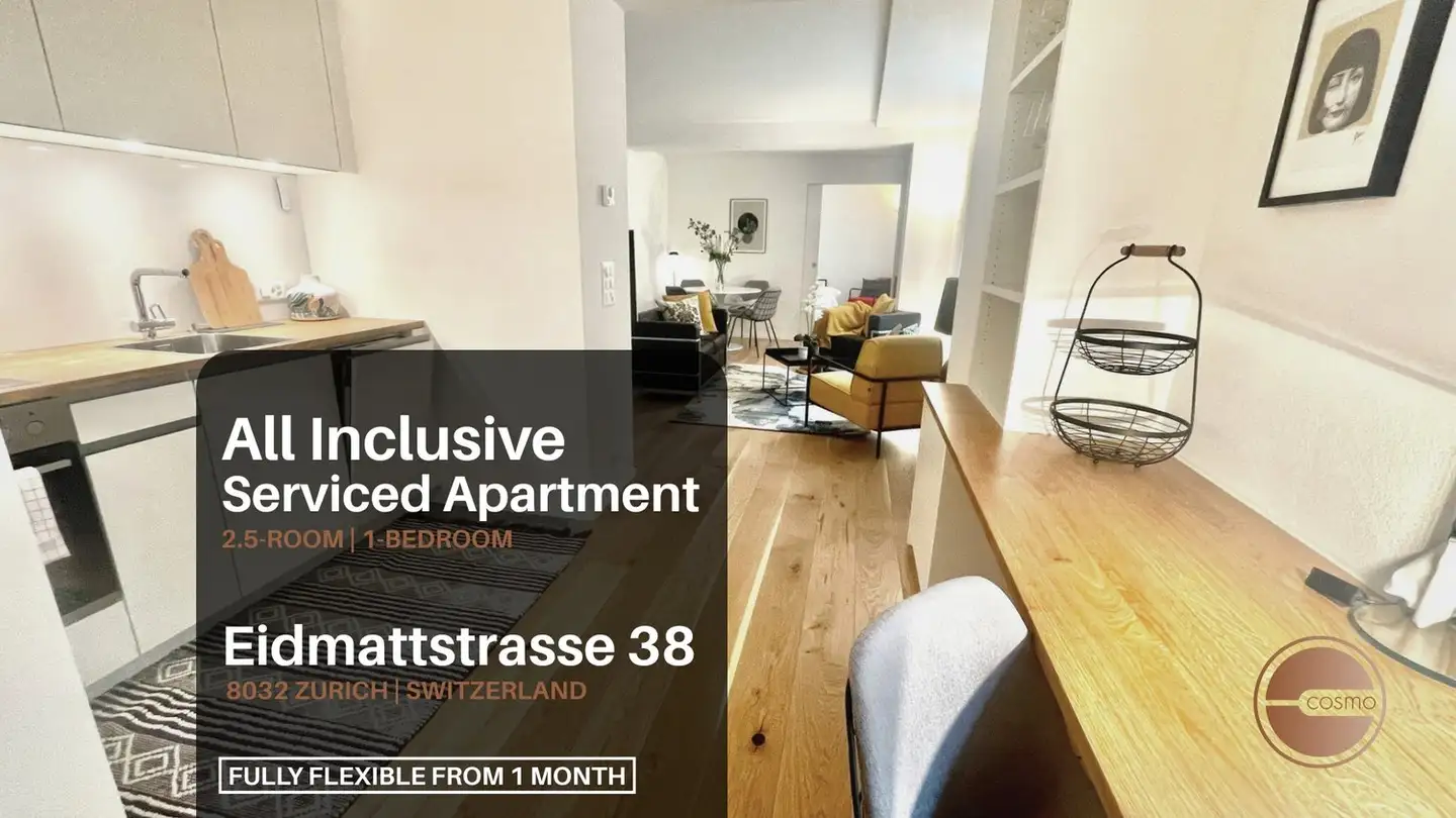 Wohnung mieten - Eidmattstrasse 38, 8032 Zürich