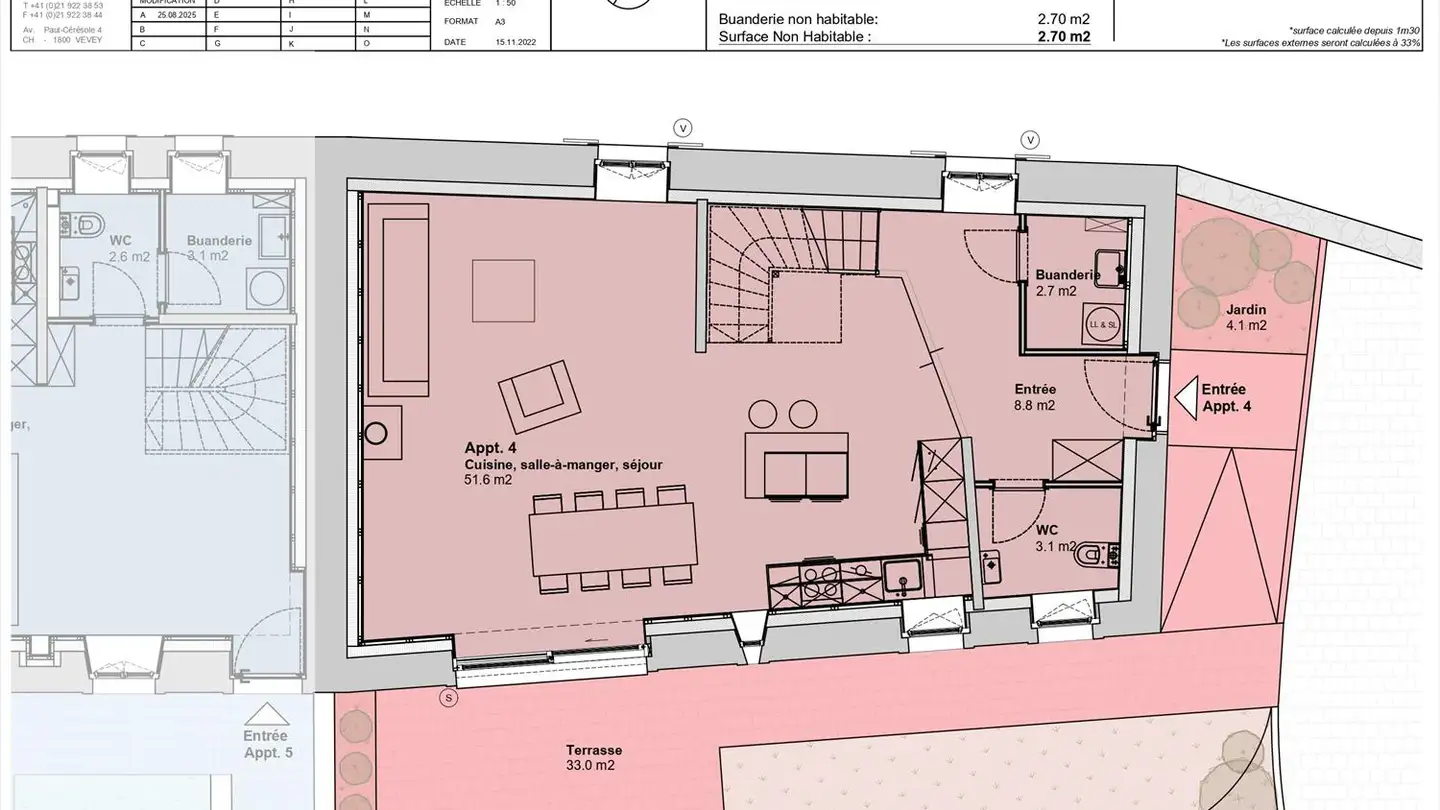 Semi-detached house for rent - Rue Du Château 2, 1406 Cronay - Photo 3