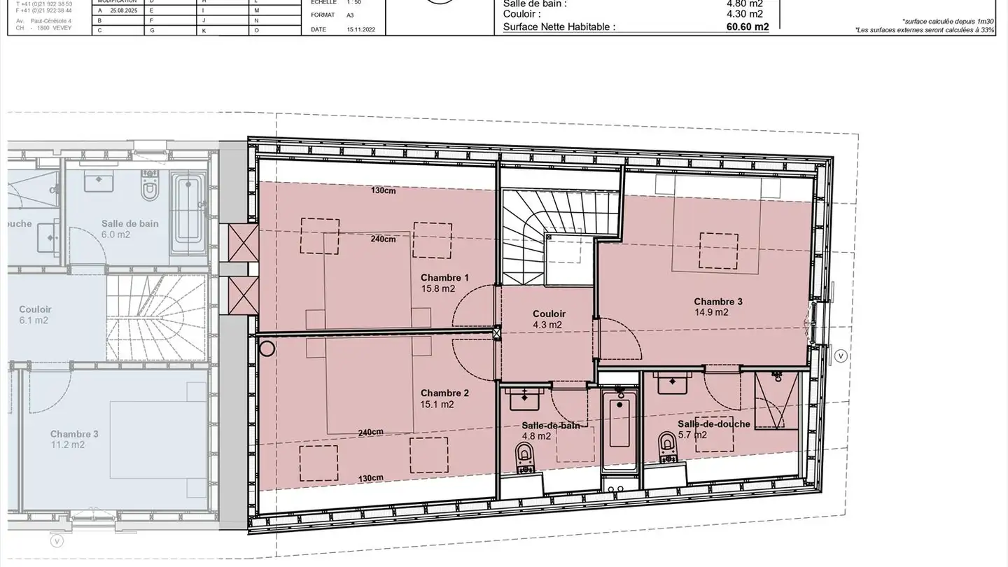 Semi-detached house for rent - Rue Du Château 2, 1406 Cronay - Photo 4