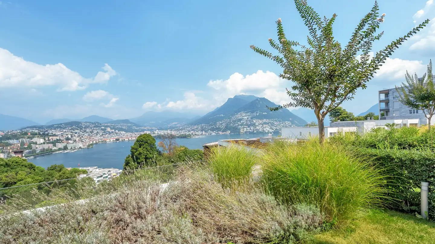Stepped apartment for rent - Via Guidino 29, 6900 Paradiso