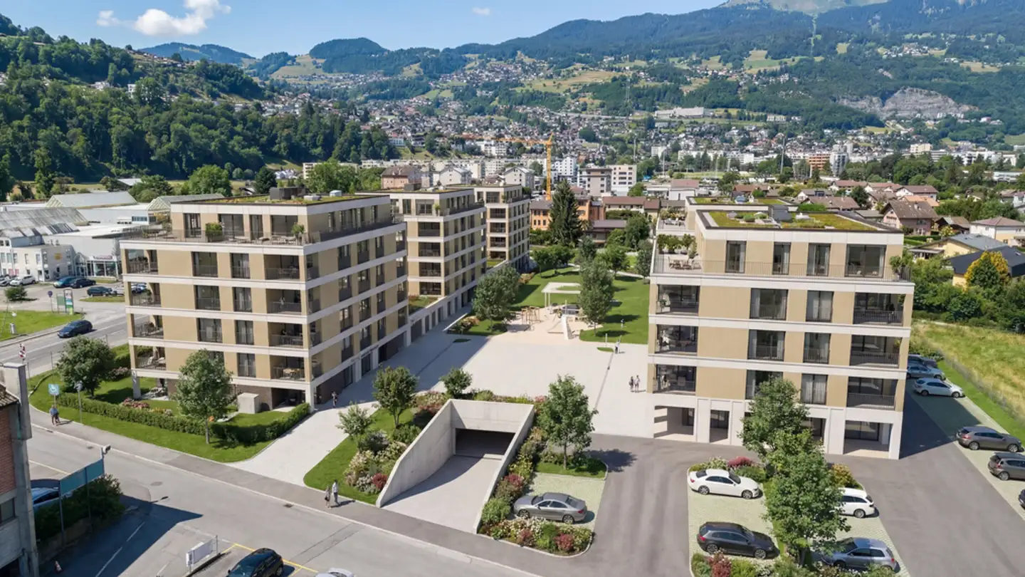 Commercial for rent - Route Du Pont-Rouge 1b, 1870 Monthey