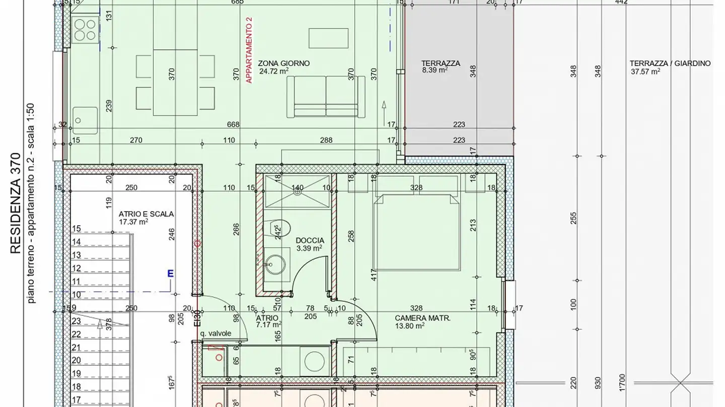 Appartamento in affitto - Via Riale 15, 6533 Lumino - Photo 2