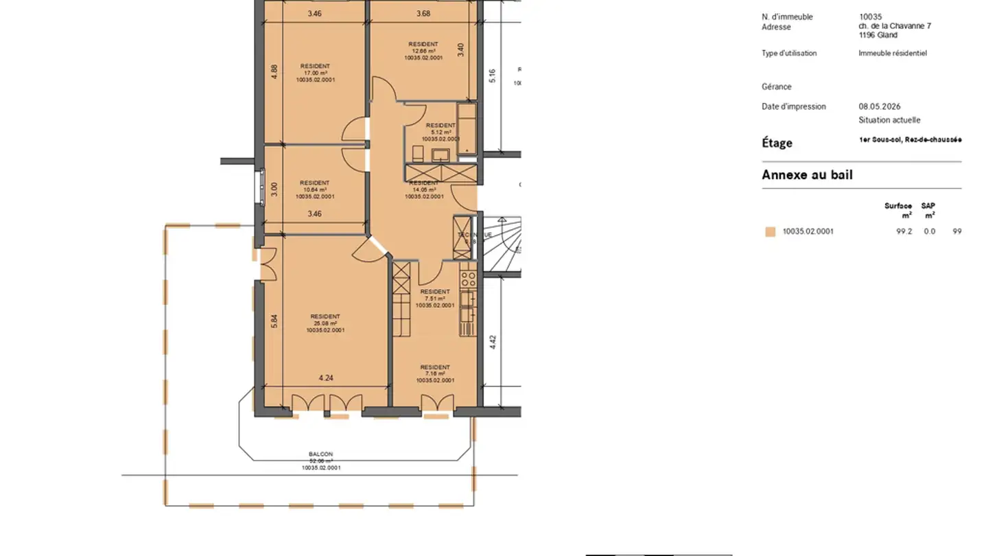 Appartement à louer - Chemin De La Chavanne 7, 1196 Gland - Photo 3