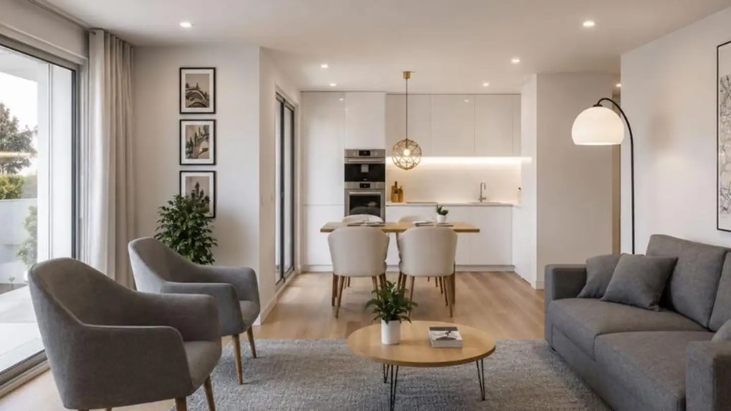Terrassenwohnung kaufen - Les Condémines, 2525 Le Landeron - Foto 3