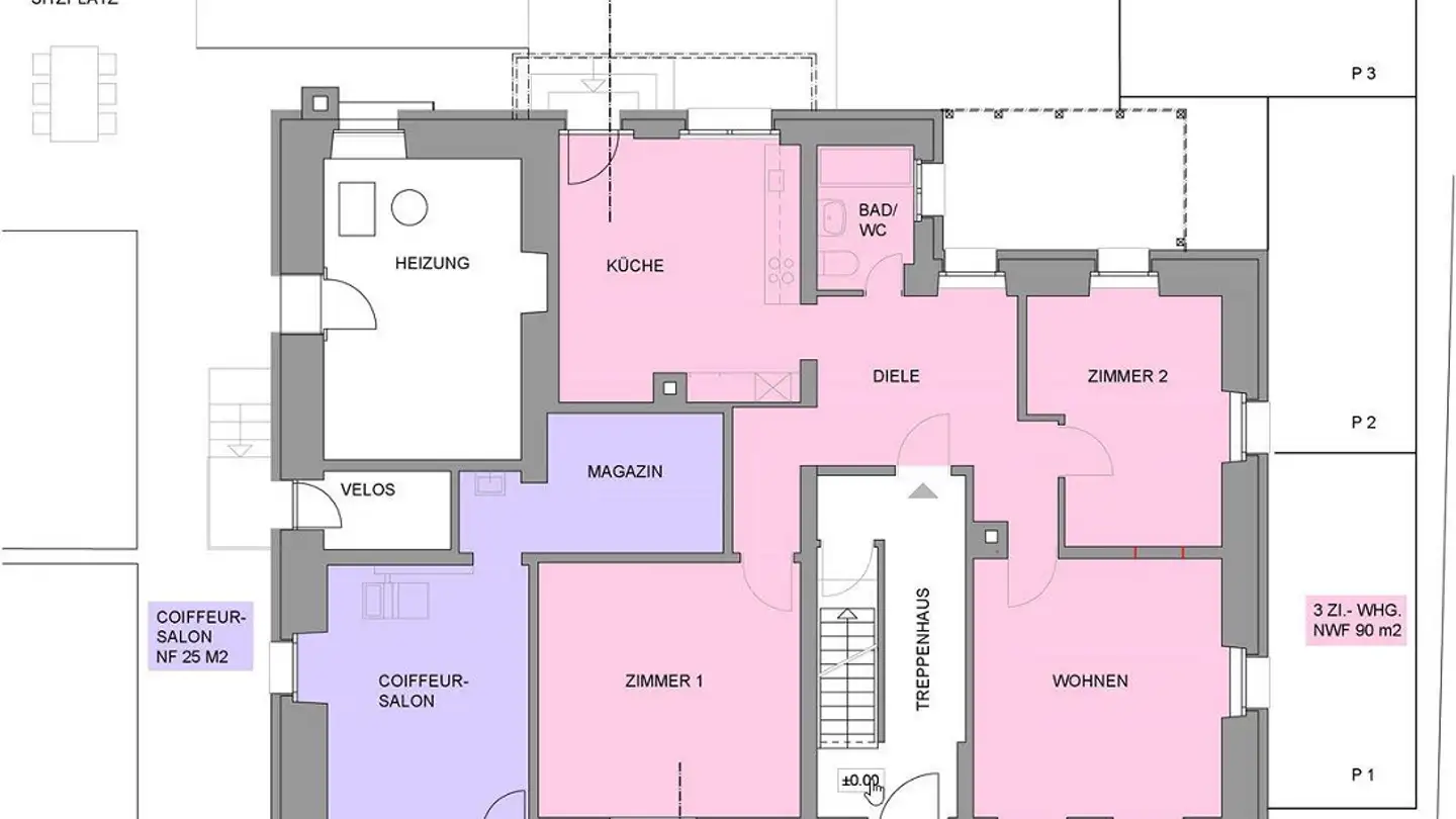 Appartamento in affitto - Zollstrasse 30, 8219 Trasadingen - Foto 4