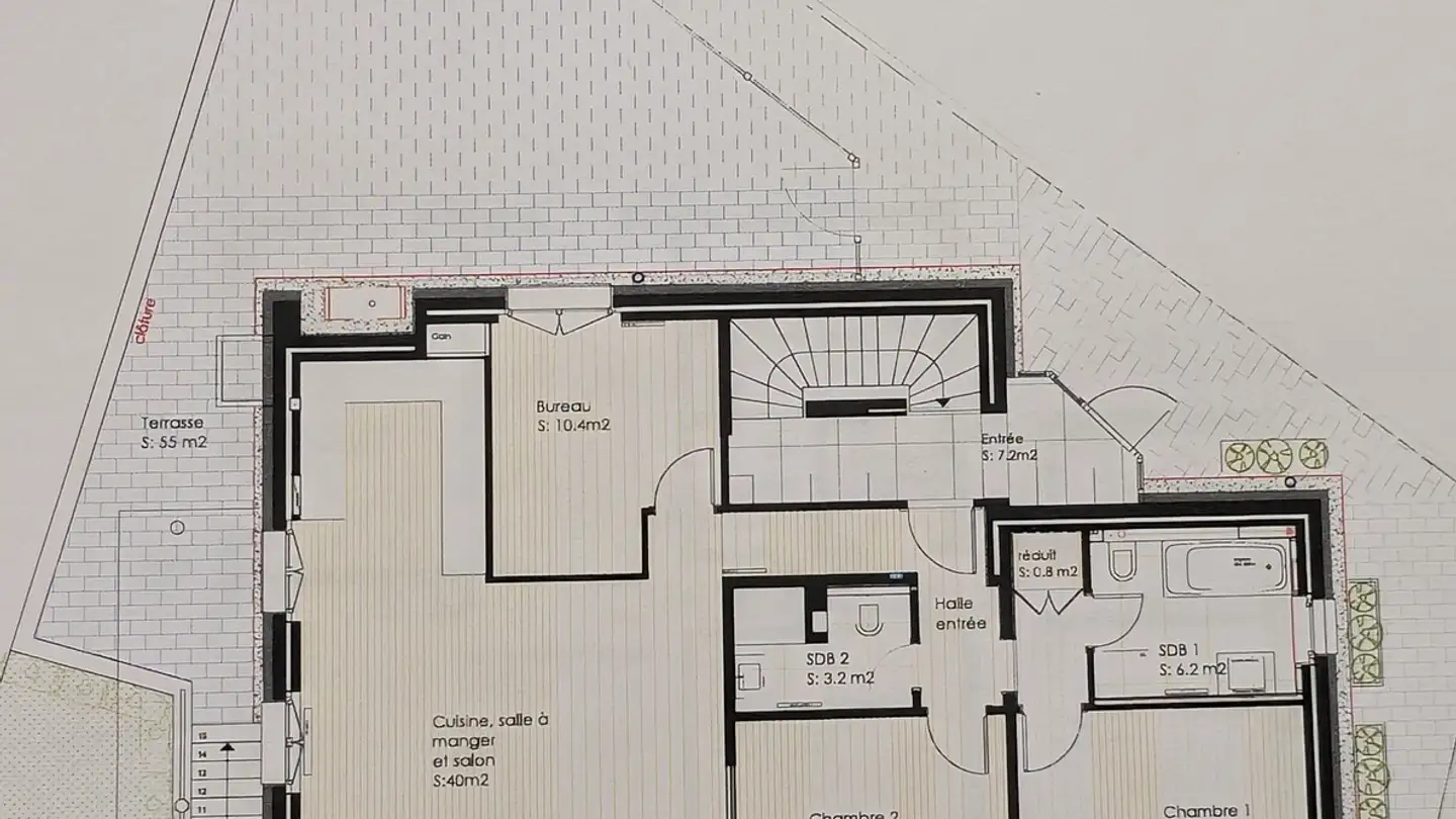 Appartement à louer - Chemin Du Fayé 1, 1187 St-Oyens
