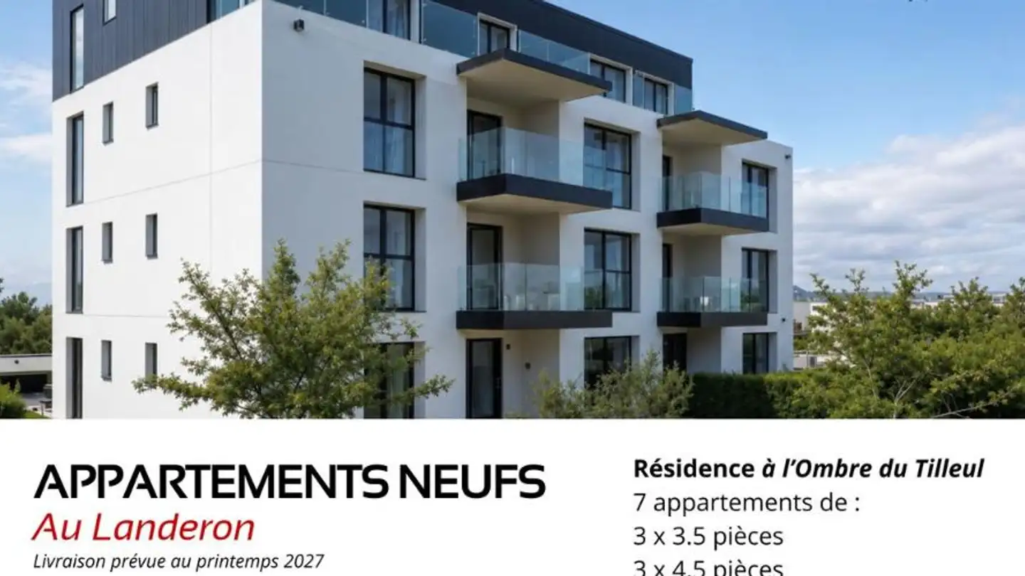 Wohnung kaufen - Les Condémines, 2525 Le Landeron