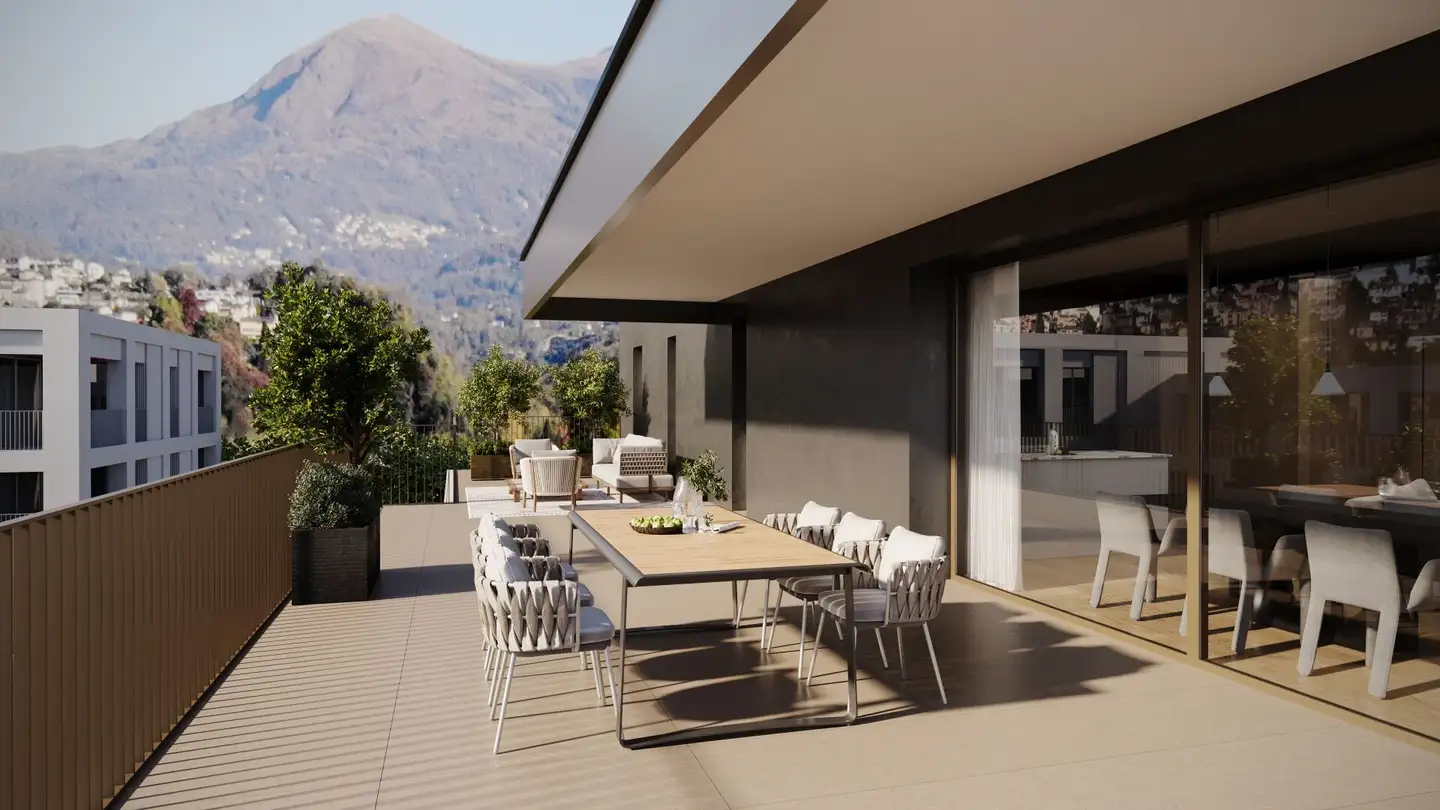 Penthouse for sale - Via Ceresio 62, 6963 Pregassona