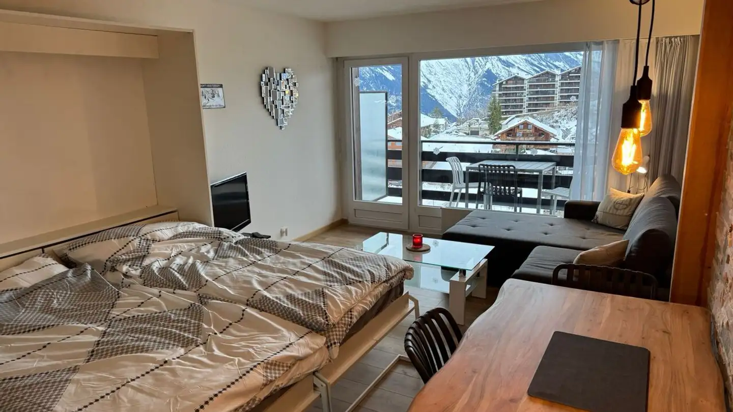 Single room for rent - Route De La Télécabine, 1997 Siviez (Nendaz)