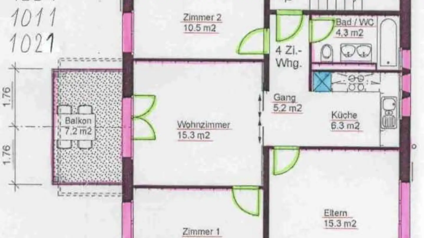 Apartment for rent - Sankt Georgenstrasse 180, 9011 St. Gallen - Photo 2