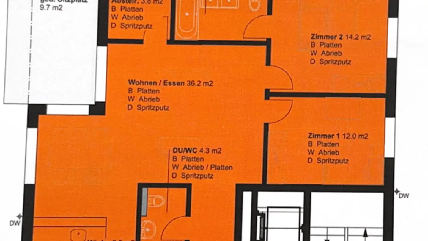 Appartamento in affitto - Grabenstrasse 433, 4814 Bottenwil - Foto 4