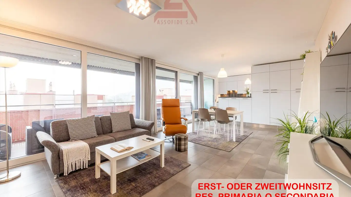 Stepped apartment for sale - 6600 Locarno