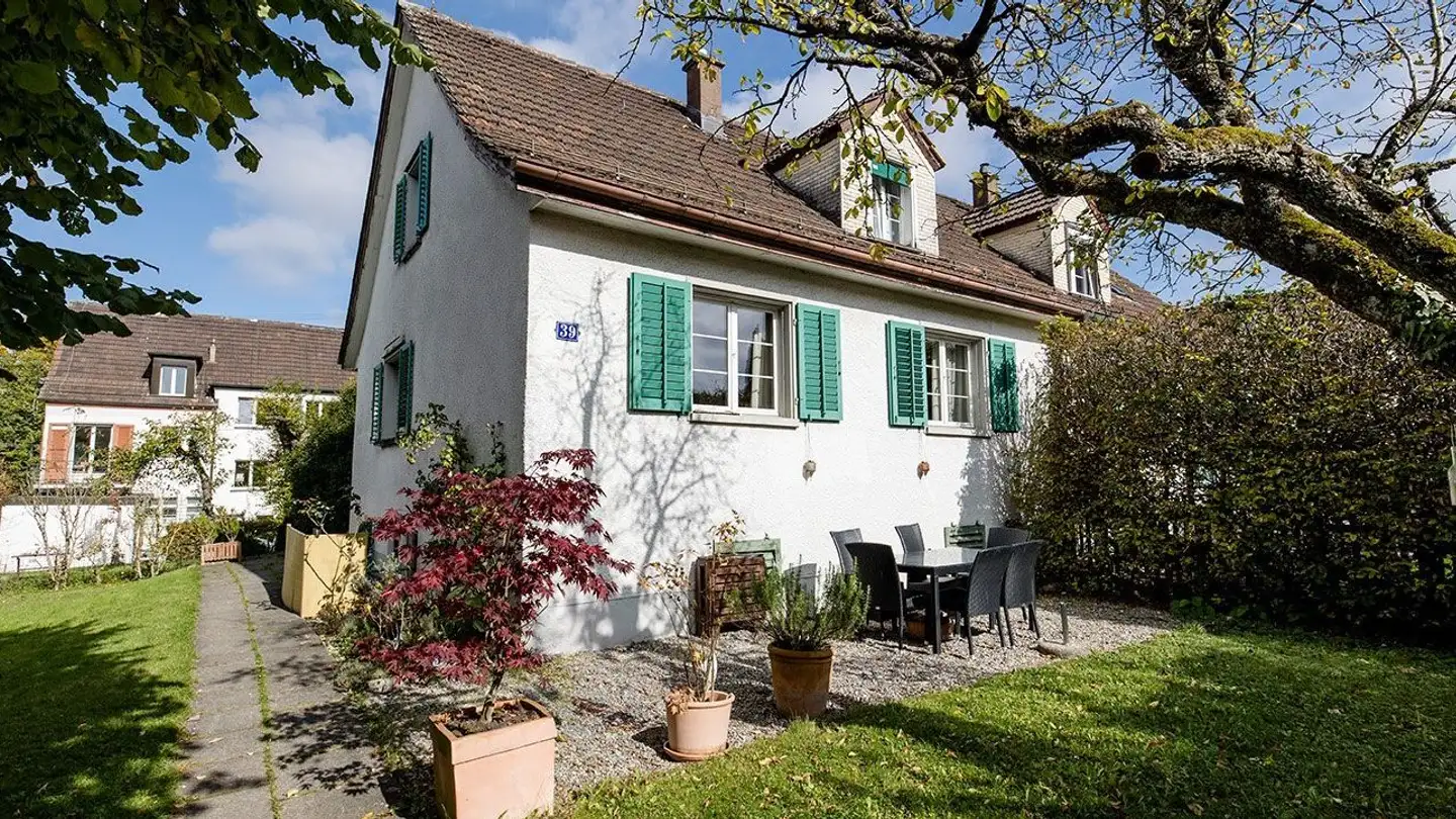 Semi-detached house for sale - Neuackerstrasse 39, 8125 Zollikerberg