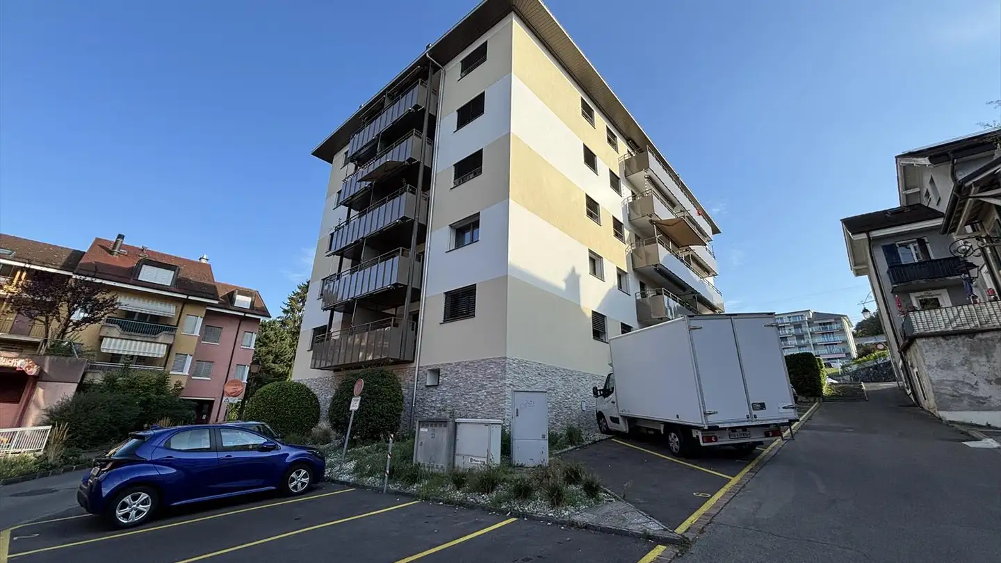 Parcheggio esterno in affitto - Chemin De La Charrettaz 1, 1094 Paudex