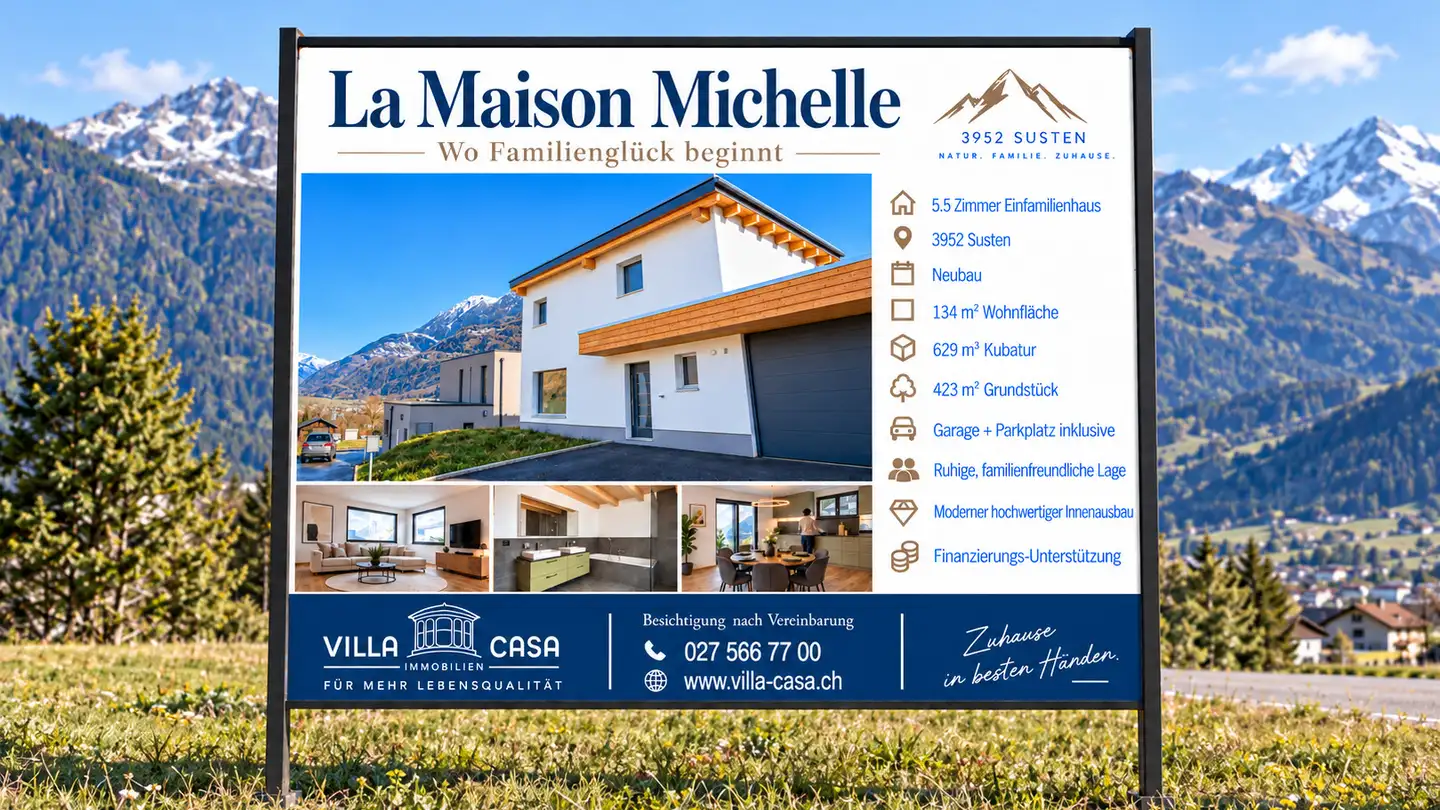 Casa singola in vendita - Meschlerstrasse 16, 3952 Susten