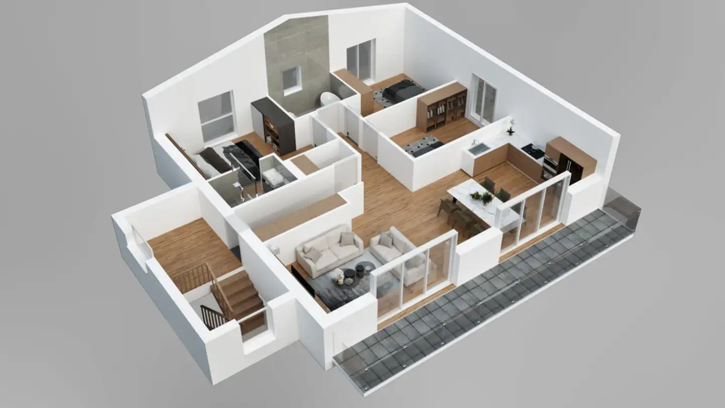 Wohnung kaufen - Chemin De Filliolage 3, 1868 Collombey - Foto 2