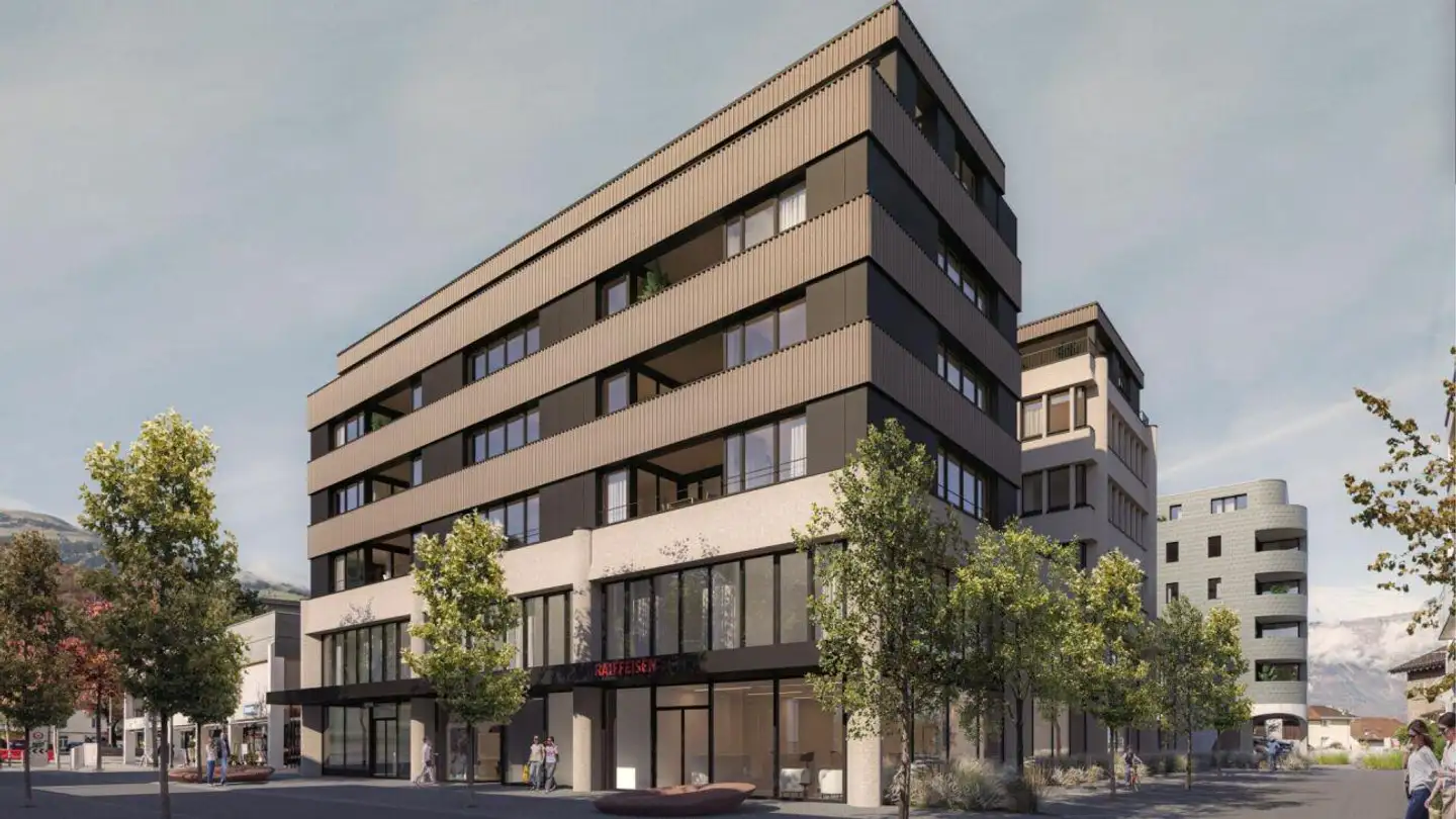 Loft mieten - Bahnhofstrasse 50, 9470 Buchs SG
