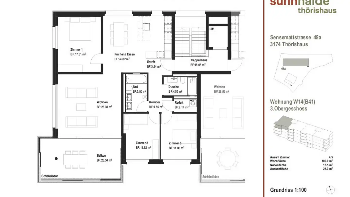 Appartamento in vendita - 3098 Schliern b. Köniz - Foto 3