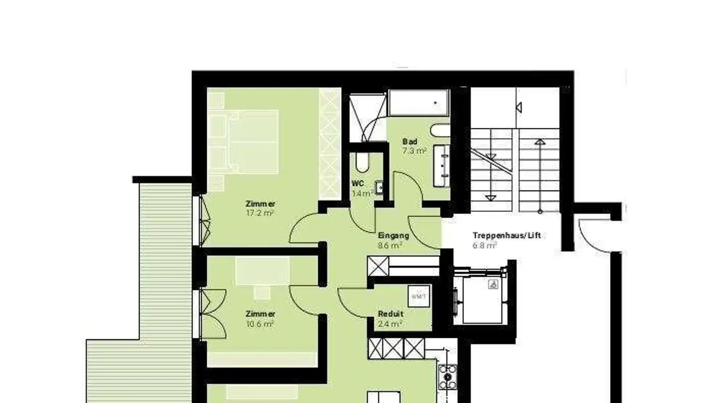 Appartamento in affitto - Hauptstrasse 40, 8217 Wilchingen - Foto 3