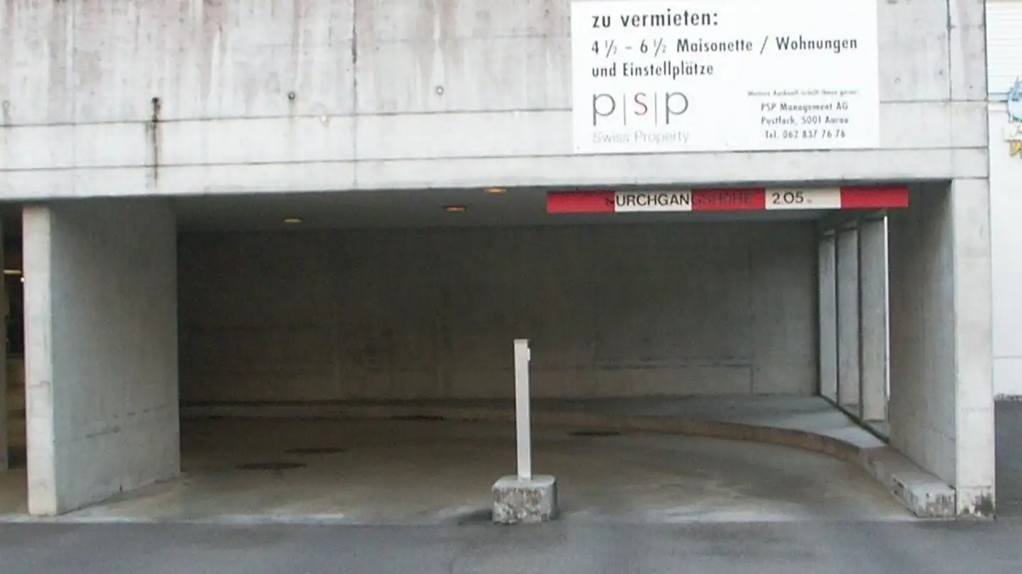 Tiefgaragenstellplatz mieten - Sommerhaldenstrasse 6, 5405 Dättwil AG