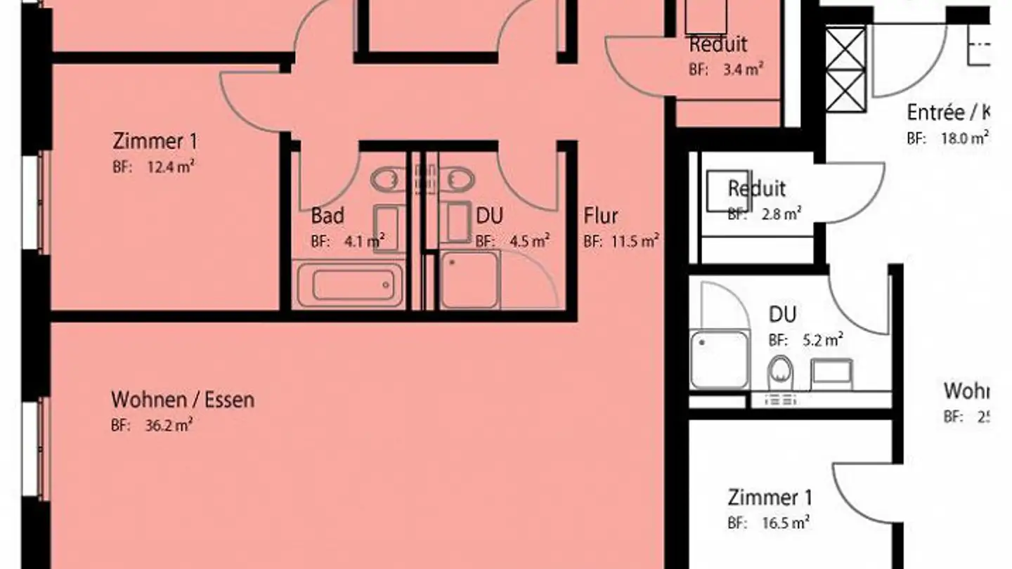 Wohnung mieten - Hülstewise 6, 8222 Beringen - Foto 2