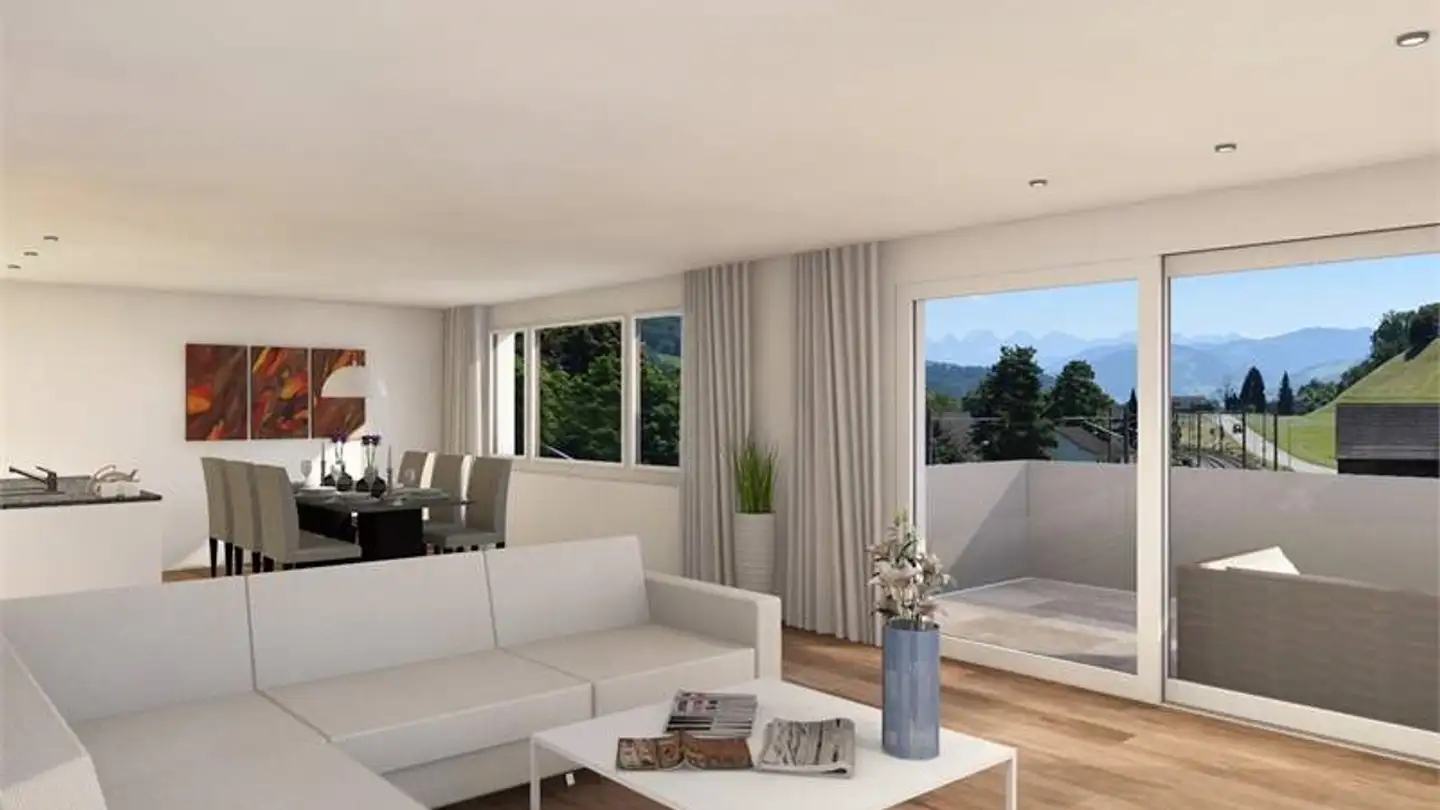 Appartement à louer - Wenkenrütistrasse 8, 9630 Wattwil - Photo 2