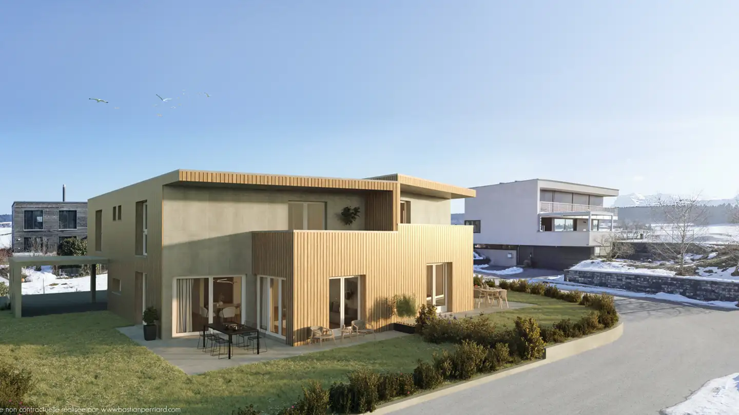 Casa a schiera in vendita - Impasse De Derrey La Croix 3, 1699 Porsel - Foto 2