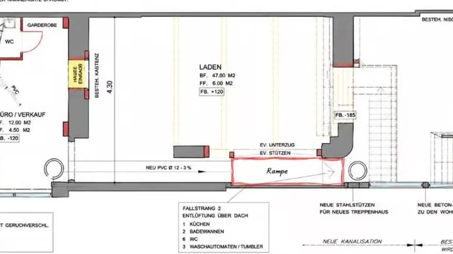 Magasin à louer - Unterstadt 27, 8200 Schaffhausen - Photo 3