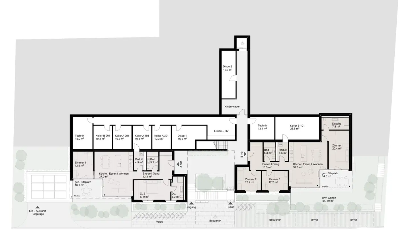 Wohnung kaufen - Rebmattstrasse, 5275 Etzgen - Foto 4