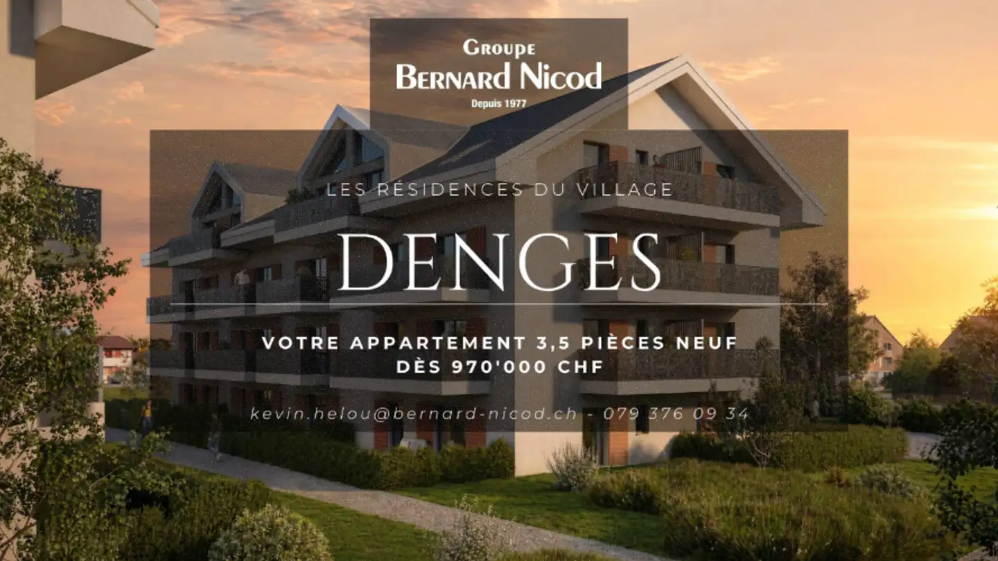 Attique à vendre - 1026 Denges