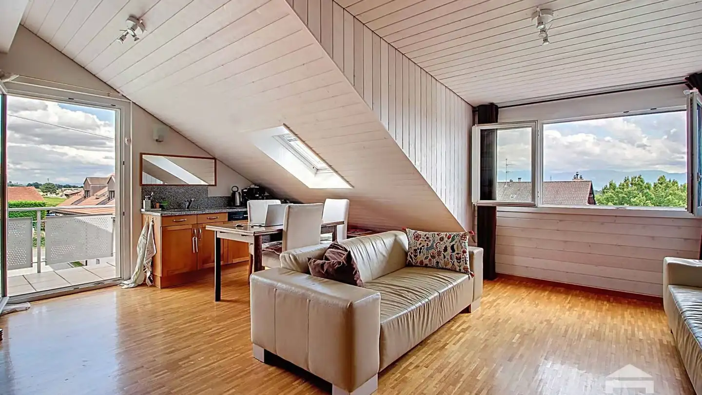 Attic flat for sale - 1183 Bursins - Photo 2