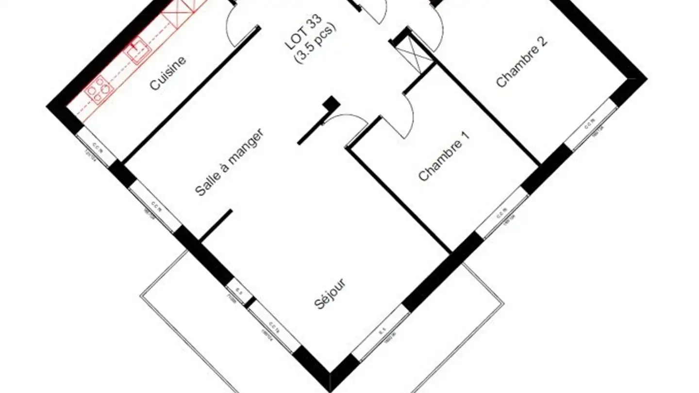 Appartement à louer - Route De Taillepied 21, 1095 Lutry - Photo 3