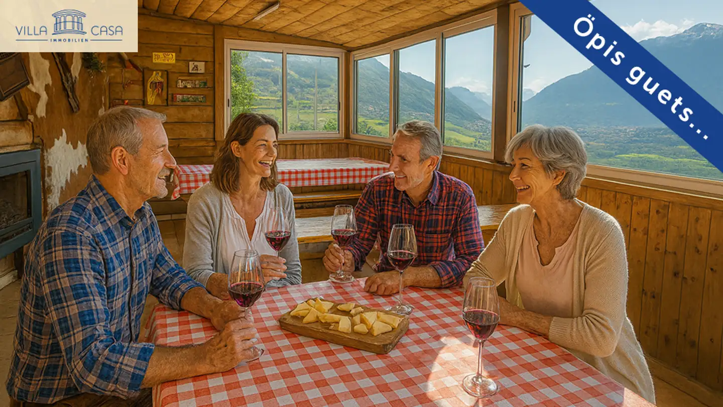 Mischgenutztes Gebäude kaufen - Rebbergstrasse 16, 3953 Varen