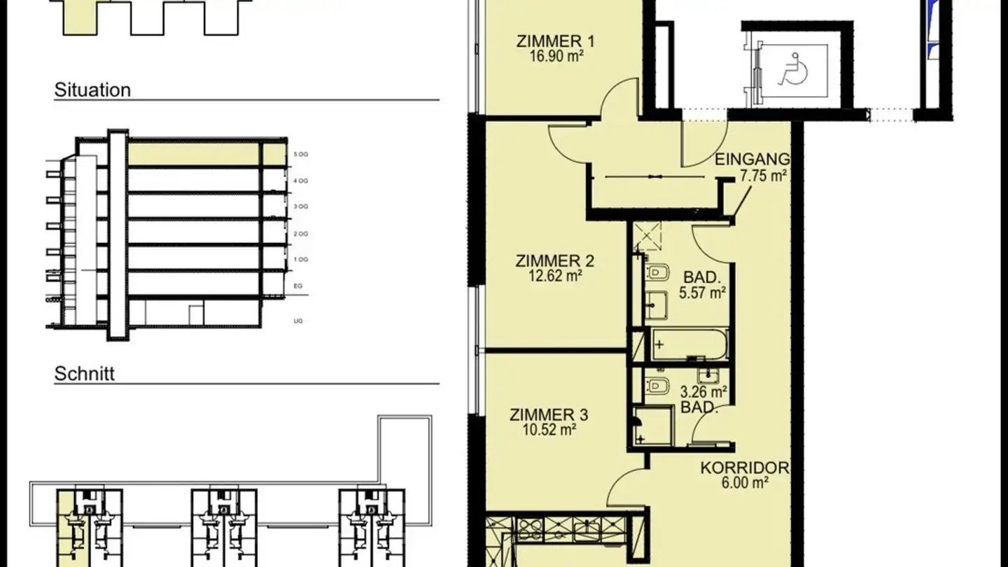 Apartment for rent - Sägestrasse 61, 5600 Lenzburg - Photo 3