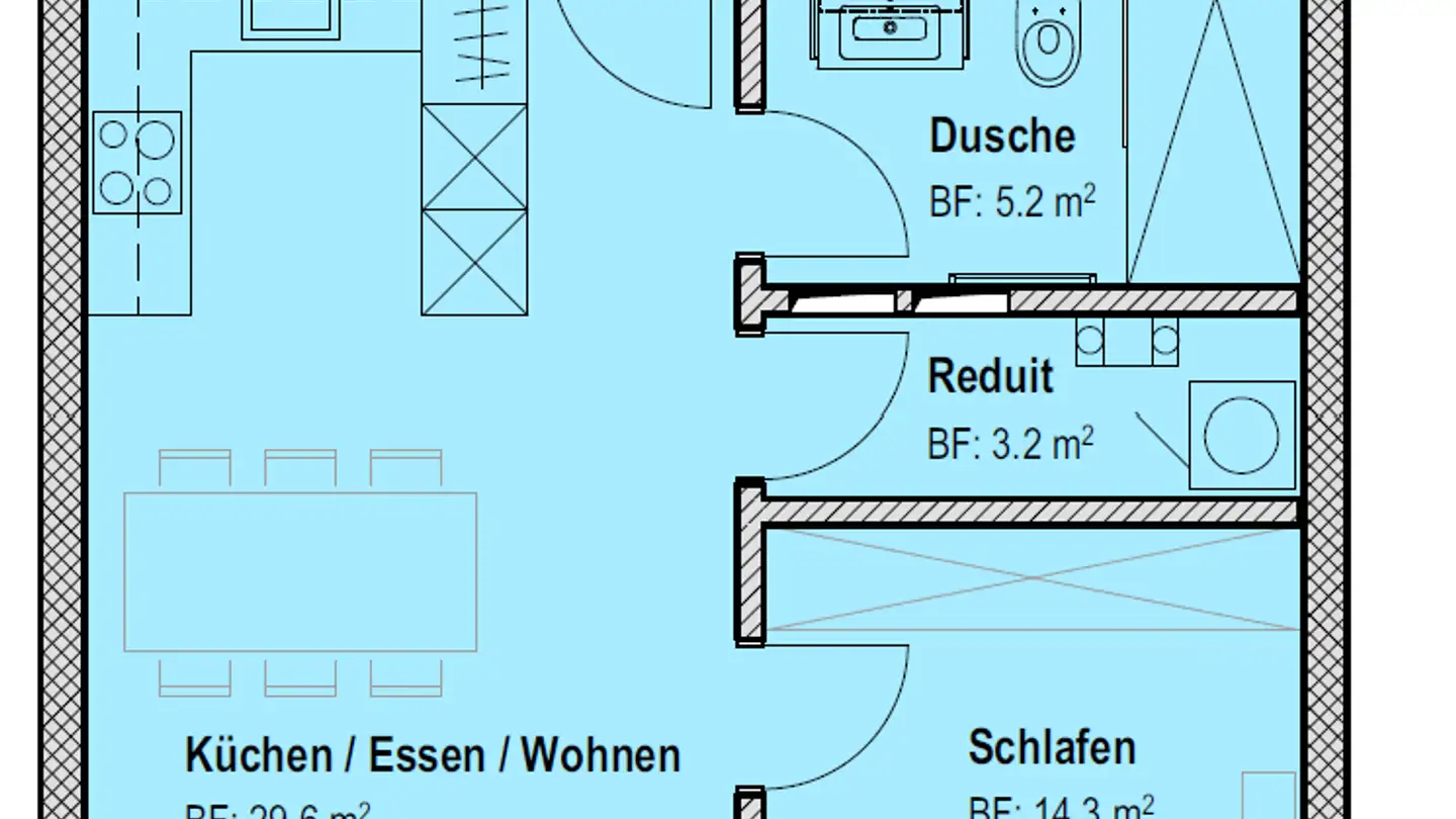 Appartement à louer - Vordere Gasse 11, 4628 Wolfwil - Photo 3