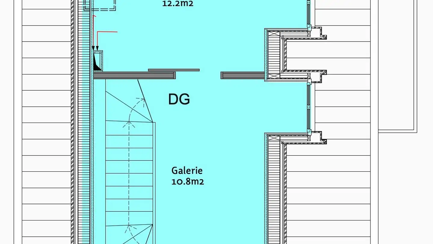 Attique à louer - Dienerstrasse 50, 8004 Zürich - Photo 4