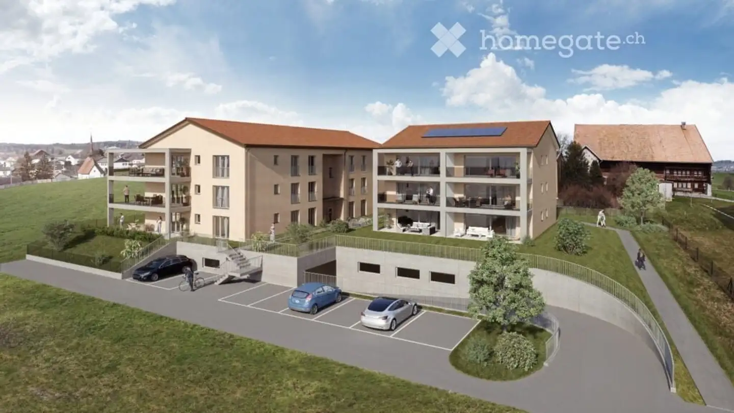 Wohnung mieten - Place De L'hôtel-De-Ville, 1635 La Tour-de-Trême - Foto 2