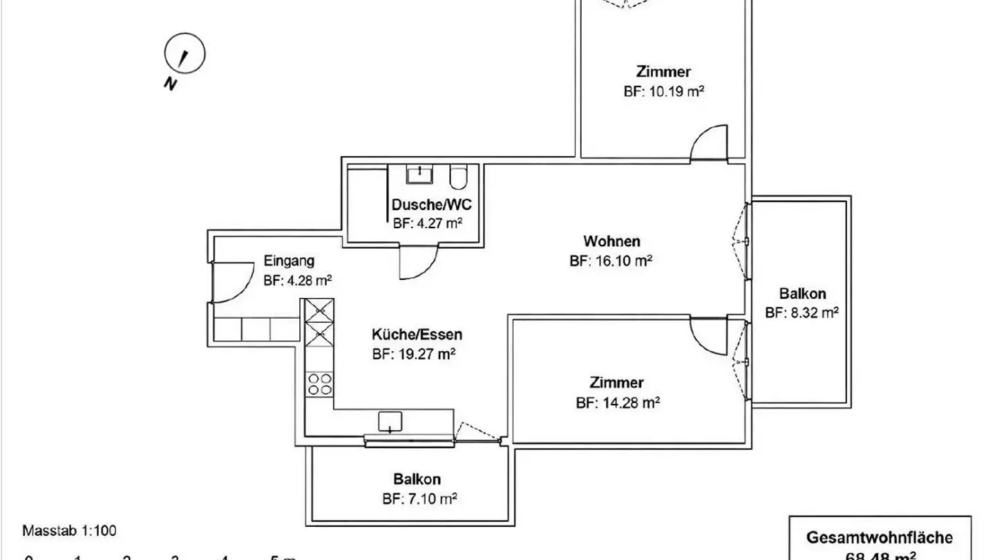 Wohnung kaufen - Sackweidstrasse 1, 6012 Obernau