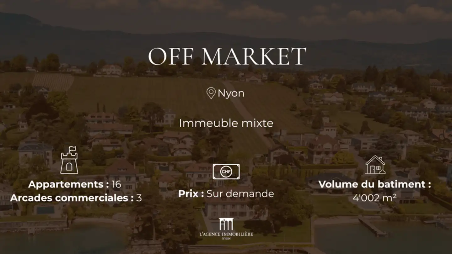 Edificio residenziale in vendita - 1260 Nyon