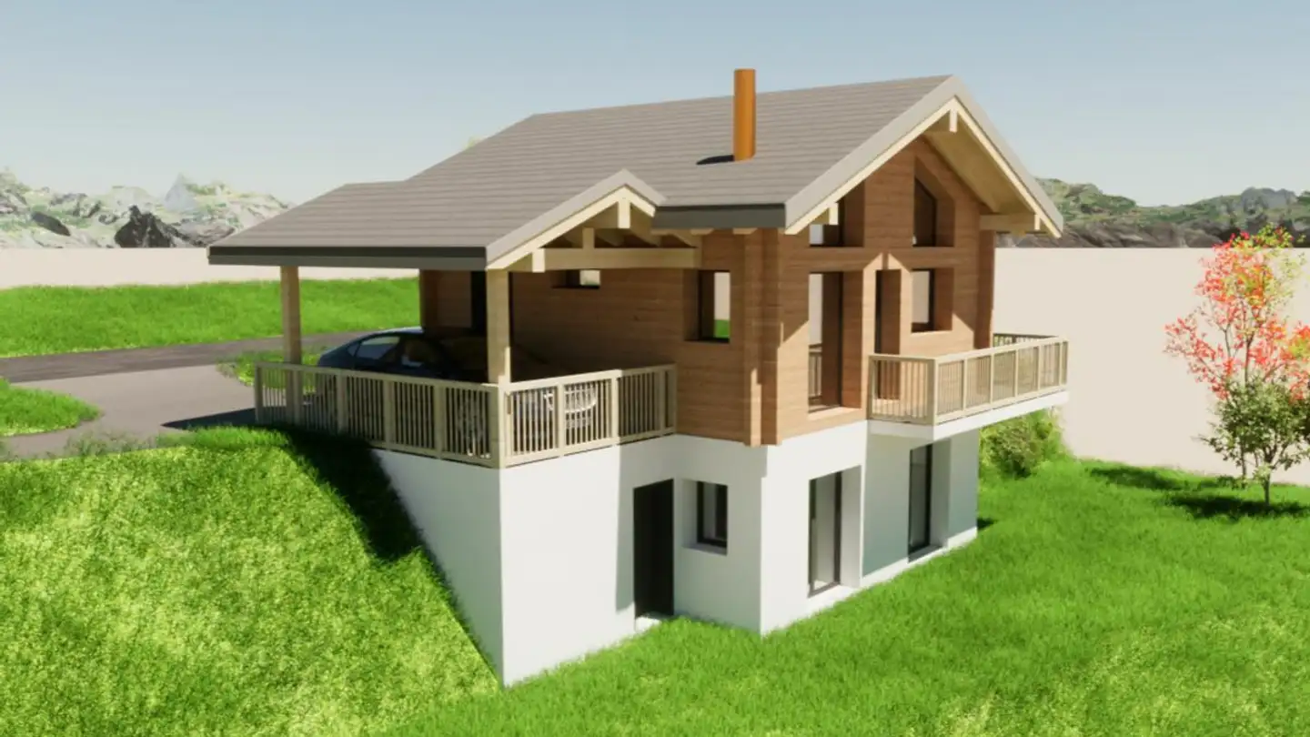 Chalet kaufen - Route De Volovron, 1983 Evolène