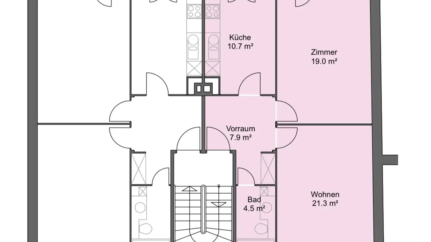 Wohnung mieten - 4058 Basel - Foto 2