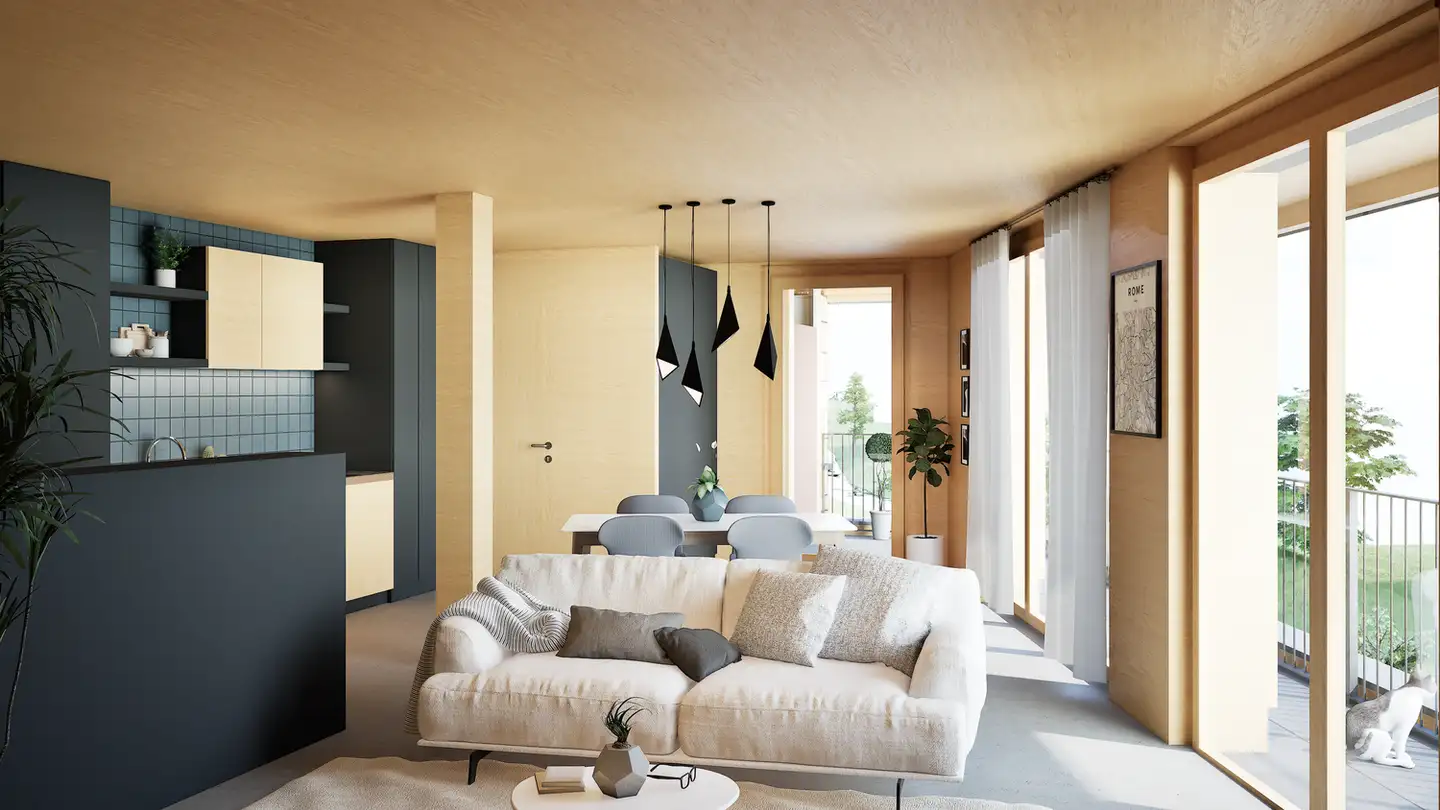 Appartamento in affitto - Kemptnerstrasse 1, 8340 Hinwil