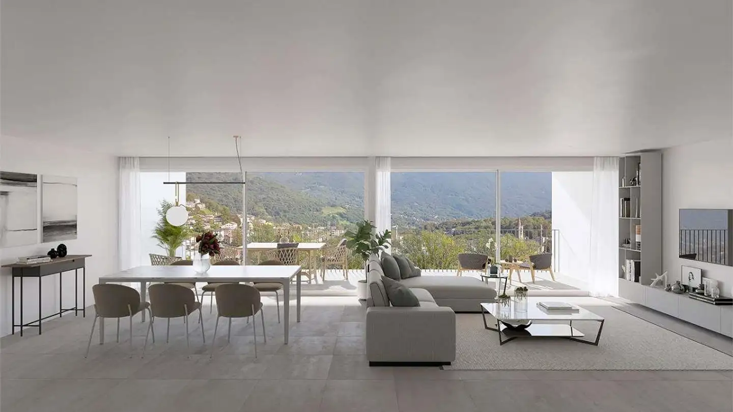 Appartamento ammobiliato in vendita - In Biòlda, 6950 Tesserete