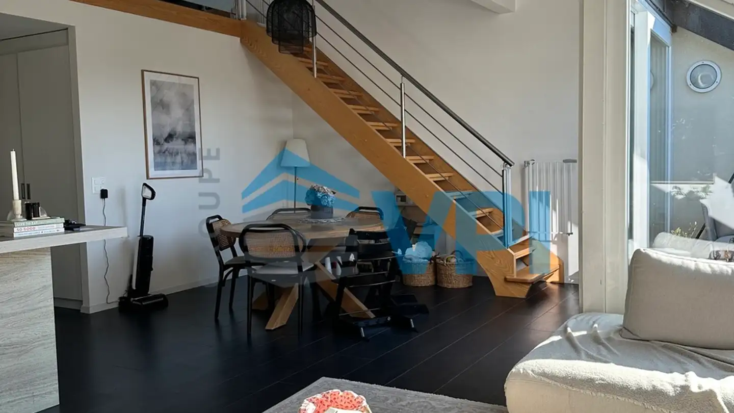 Attique à louer - Rue du Village 6, 1124 Gollion - Photo 2