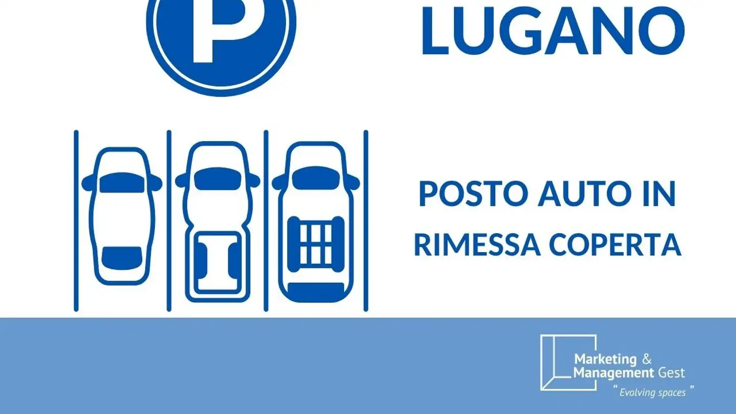 Underground parking space for rent - Via Del Canvetto 1, 6900 Lugano